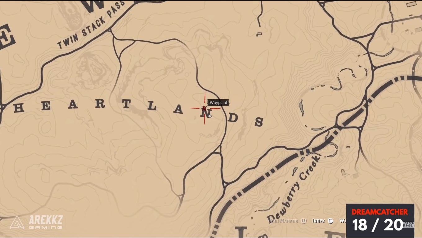 Red Dead Redemption 2 Dreamcatcher Locations: How to get Ancient Arrowhead treasure - 20