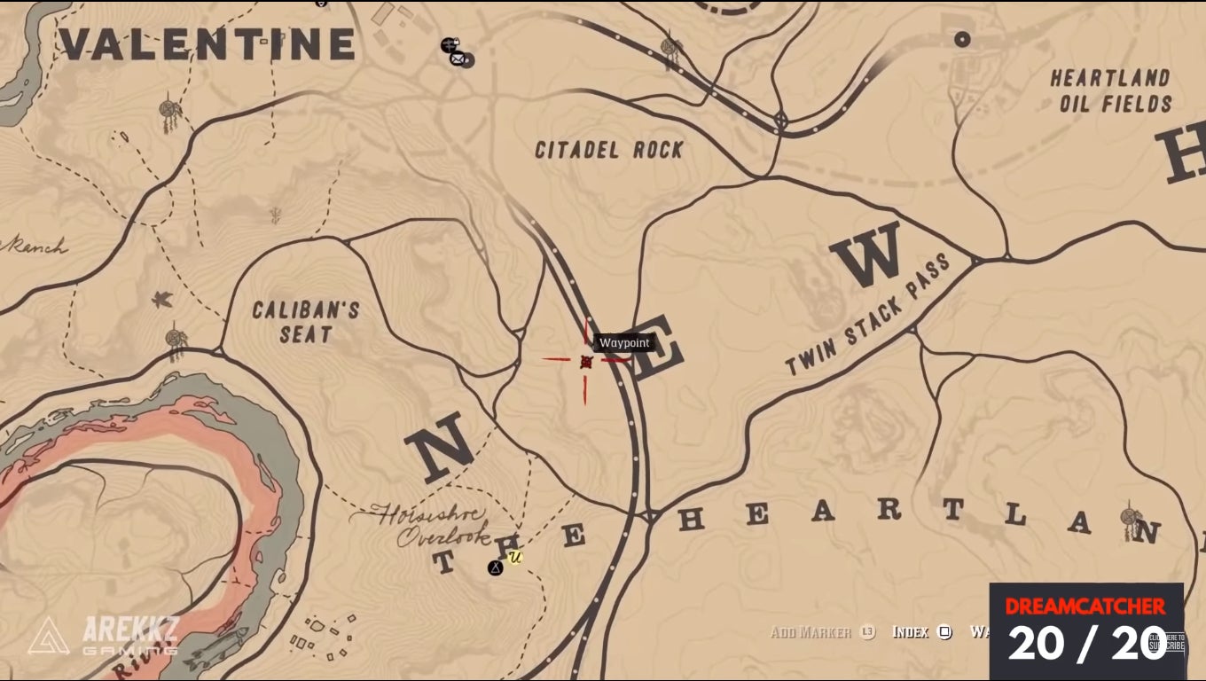 Red Dead Redemption 2 Dreamcatcher Locations: How to get Ancient Arrowhead treasure - 22