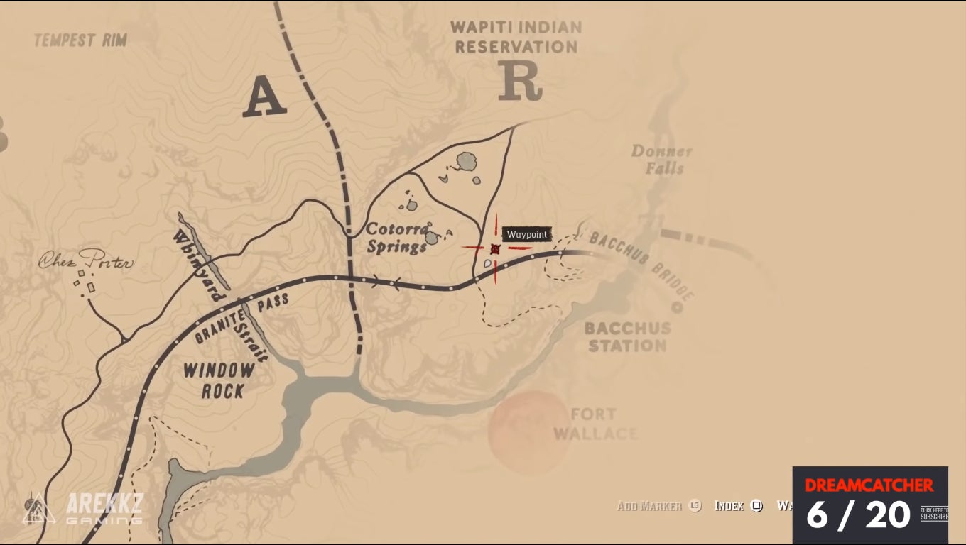 Red Dead Redemption 2 Dreamcatcher Locations: How to get Ancient Arrowhead treasure - 8