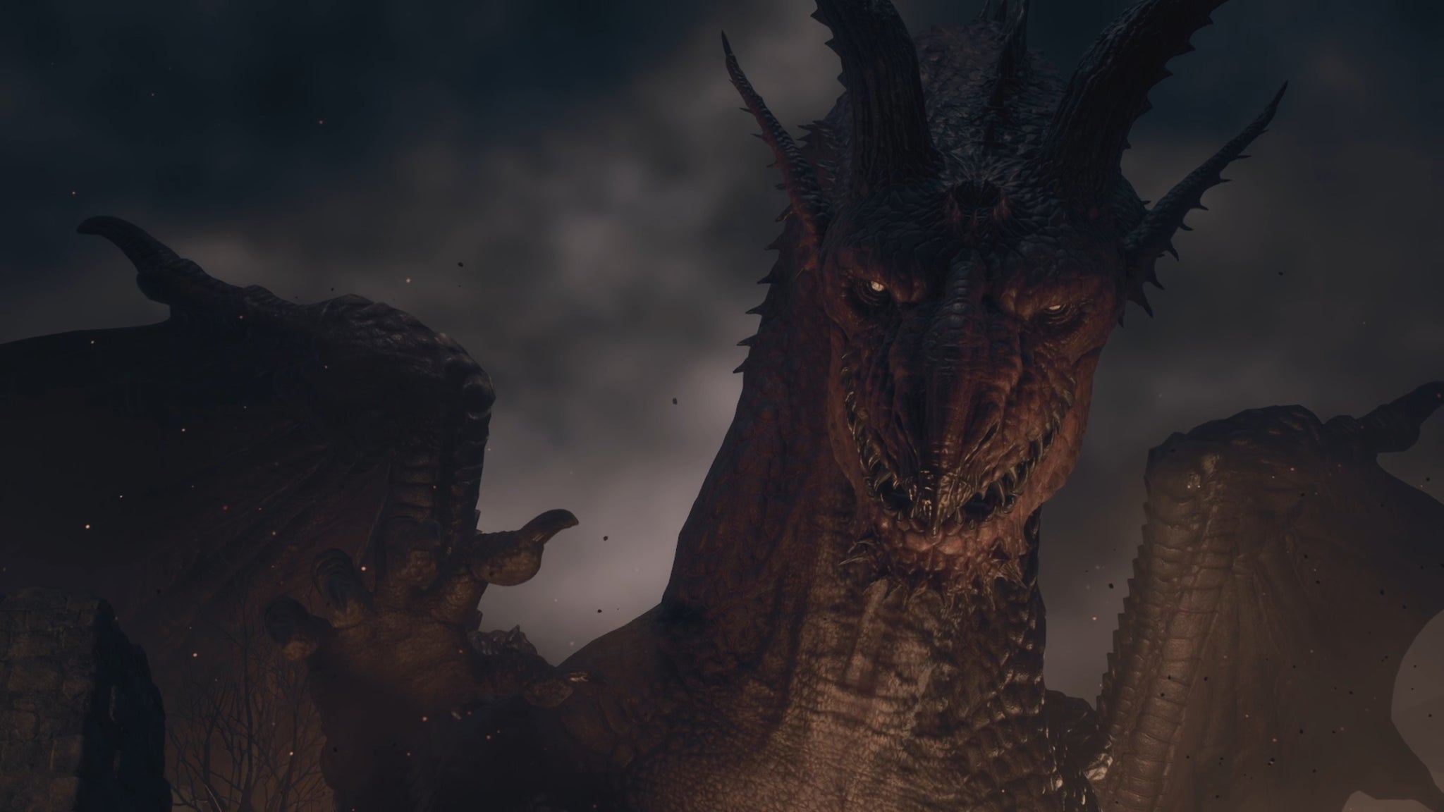 A close-up of a massive dragon in Dragon's Dogma 2. - 6