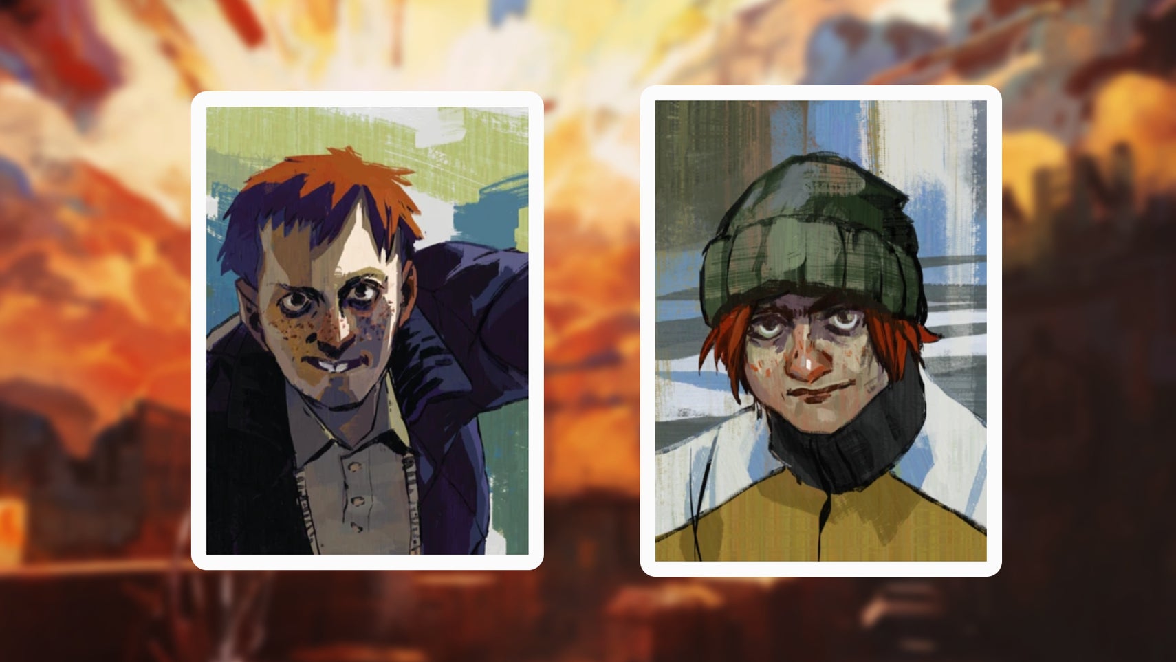 Cuno and Cunoesse in Disco Elysium. - 1