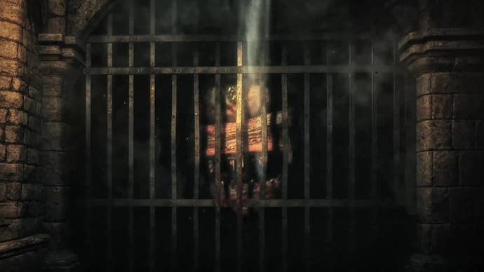 A Beholder from Dungeons & Dragons slams against a gloomy cell in the tease for Dead by Daylight’s next chapter