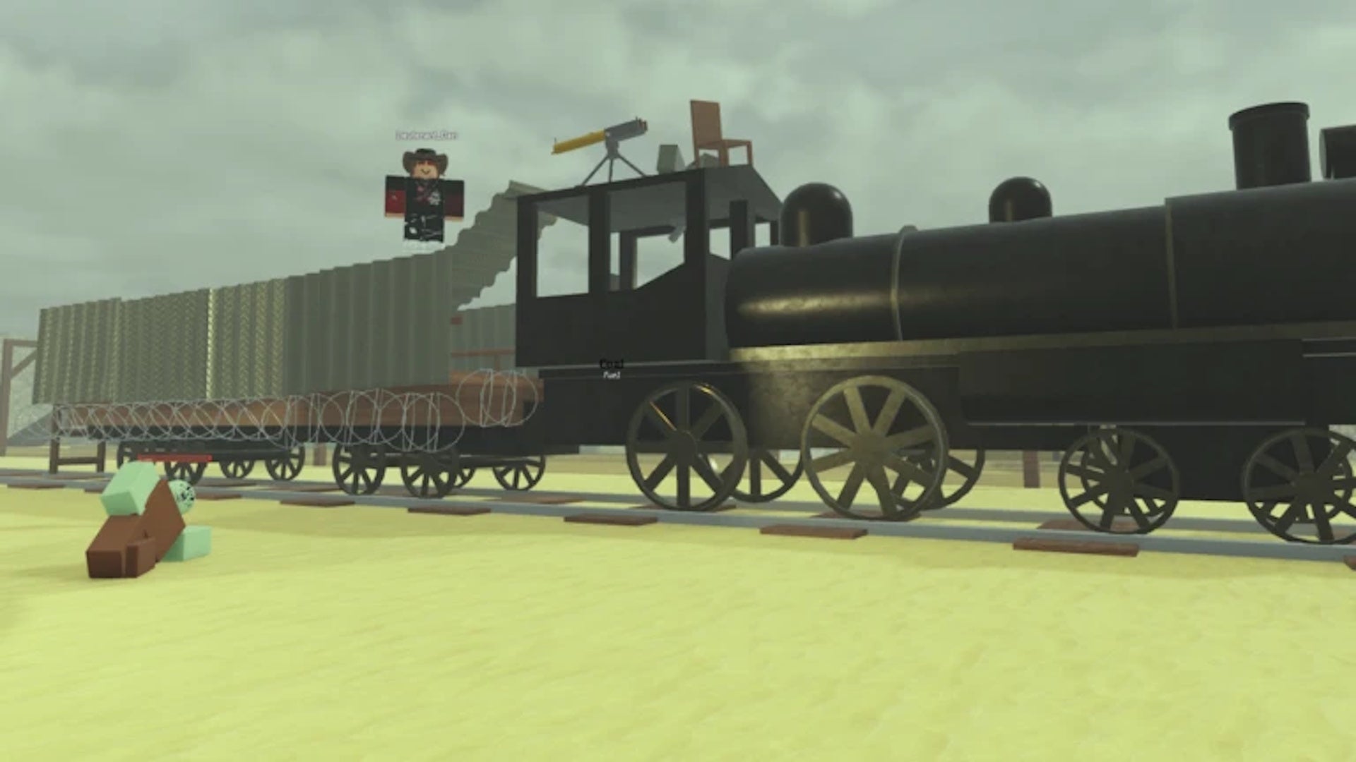 A train in Dead Rails - 4