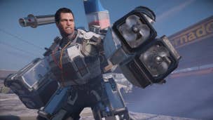 Frank West can punch cars while wearing his Exo Suit in Dead Rising 4, but not puppies