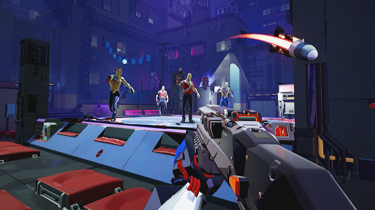 Take on corporations roguelite style with cyberpunk FPS Deadlink