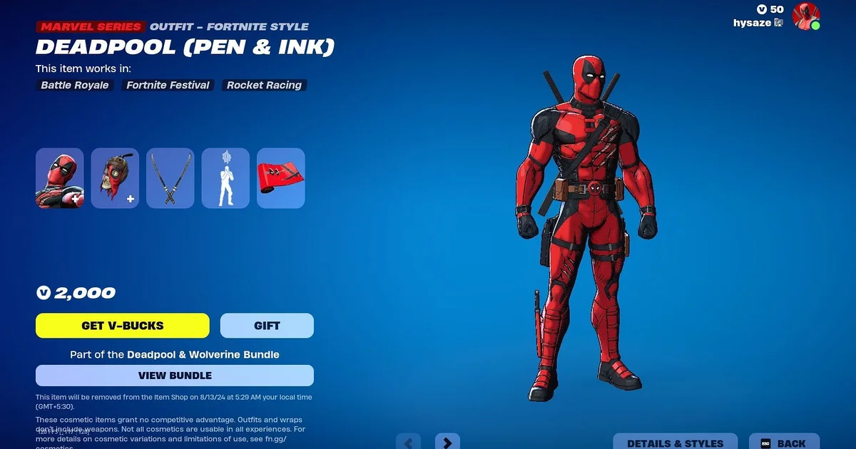 Fortnite - Como obter a skin de Deadpool e Wolverine | Eurogamer.pt