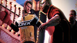 Dead Rising 2 direct-feed gameplay shows many zombies, much killing