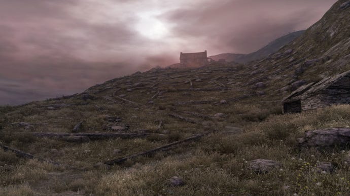 Hebridean scenes in a Dear Esther screenshot.