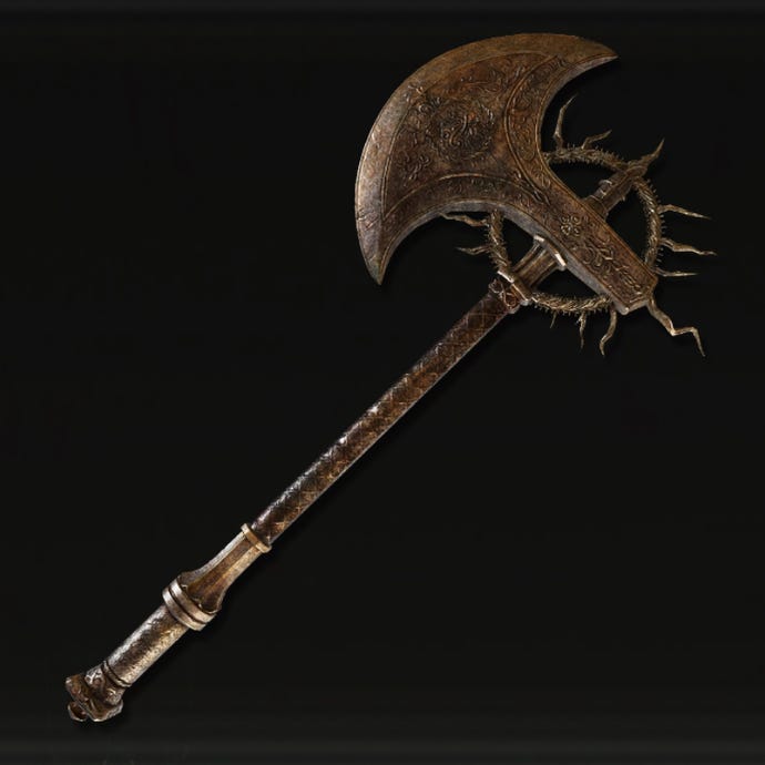 Icon of the Death Knight’s Twin Axes in Elden Ring: Shadow Of The Erdtree.