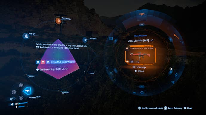 Death Stranding 2 Mode Kill in weapons