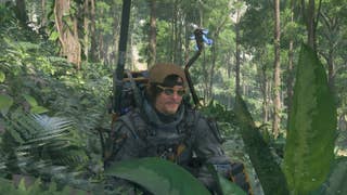 death stranding 2 sam sitting in jungle