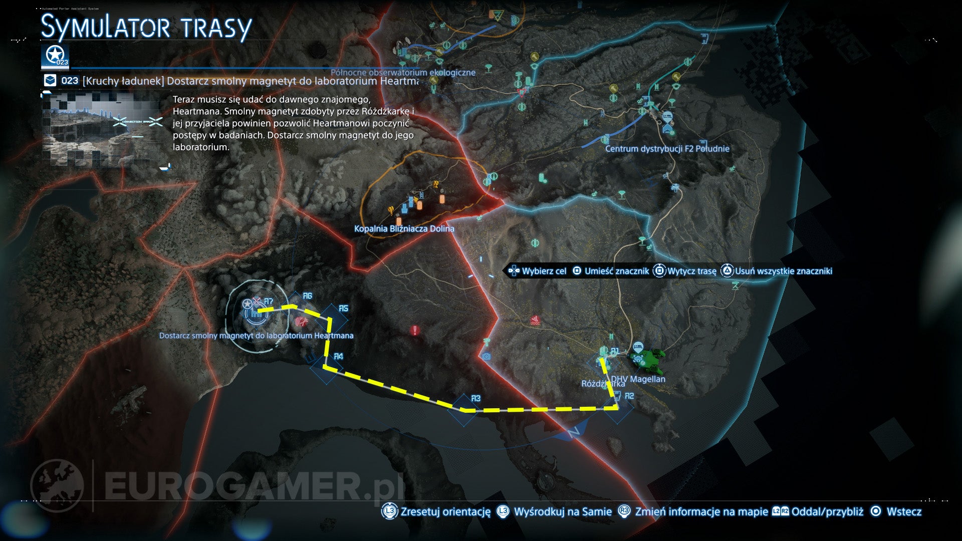 Death Stranding 2 - Zlecenie 23, kruchy ładunek, smolny magnetyt ...