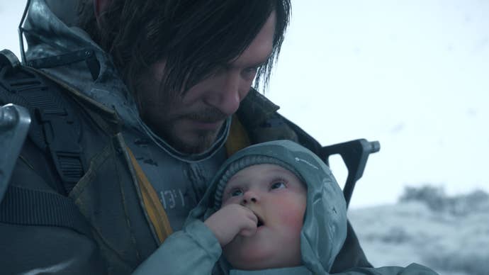 Sam Porter Bridge in Death Stranding 2.