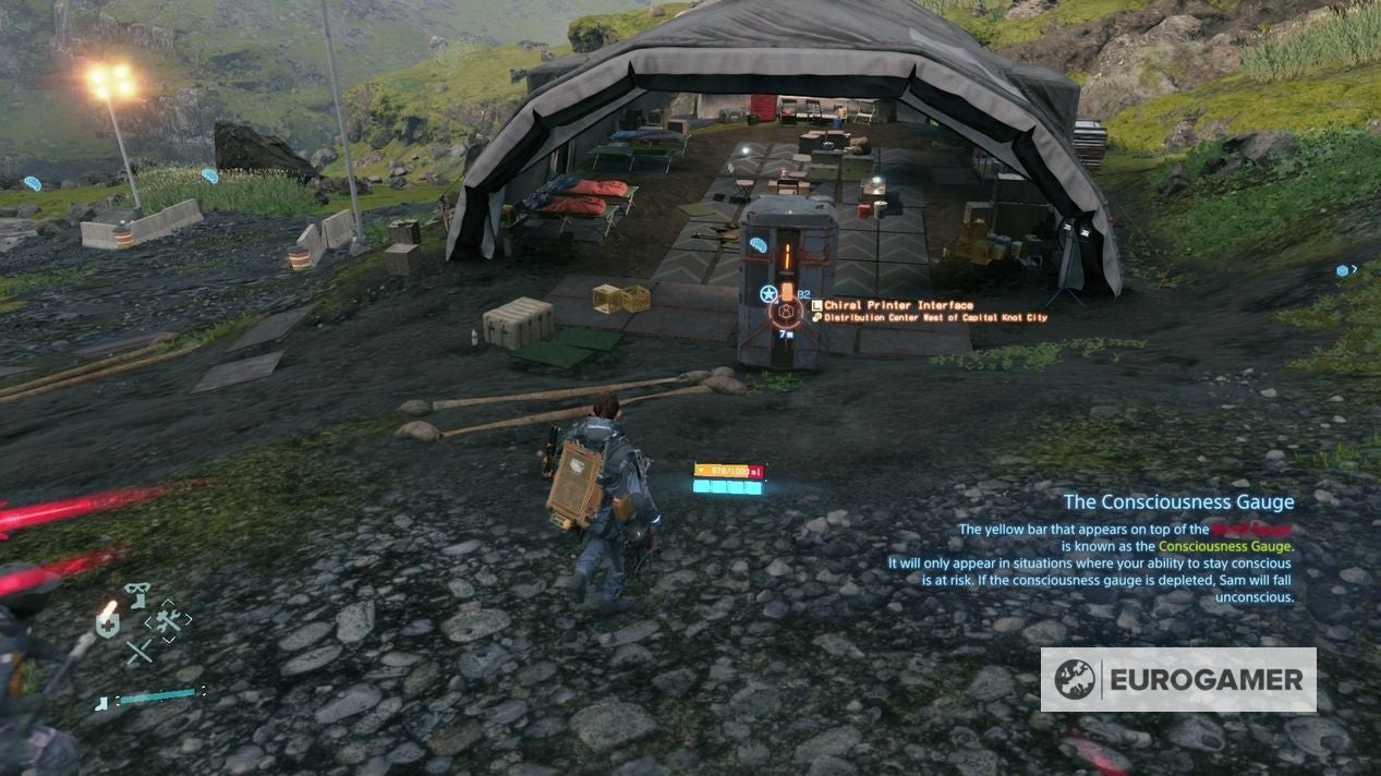 Death Stranding Order 7: Recovery - Chiral Printer Interface solution ...