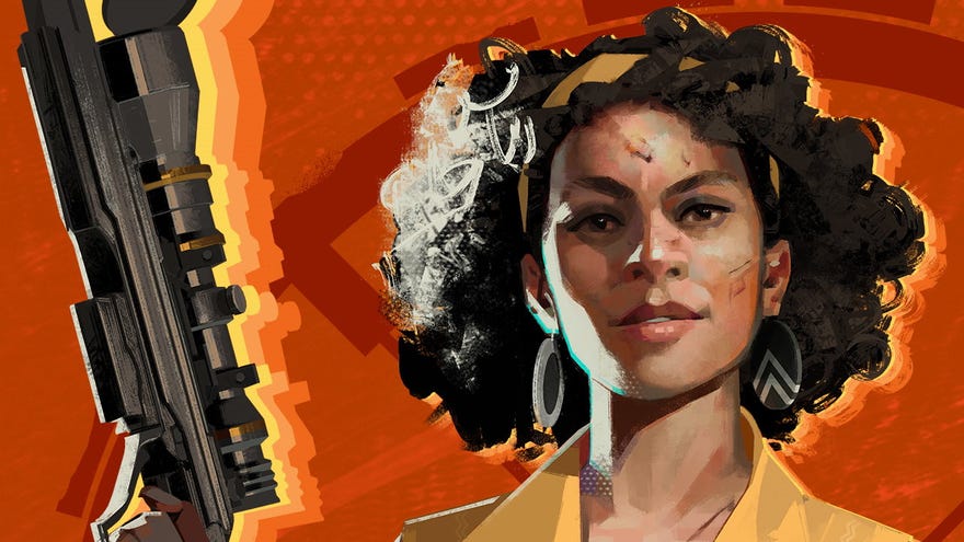 Artwork of Julianna from Deathloop