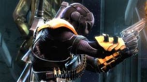 Injustice: Gods Among Us screens show Deathstroke slapping the Justice League around 