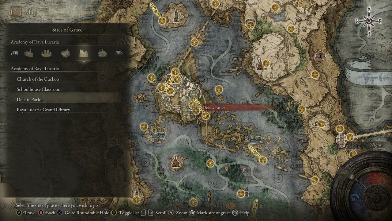 Debate Parlor Grace in Elden Ring