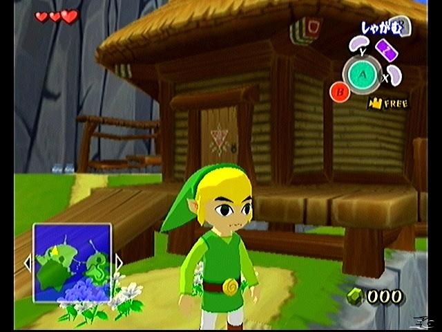 Legend shops of Zelda The Wind Waker for GameCube