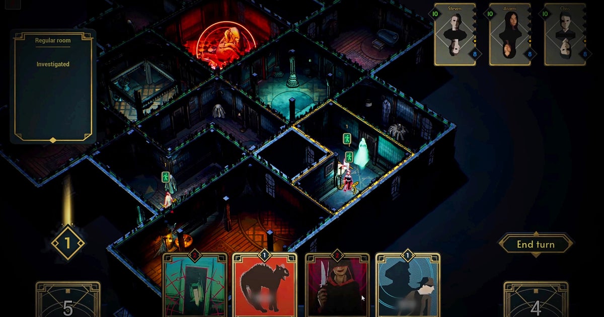 #Seid in diesem Deckbuilder dies Horror-Haus, dies die Gast in den Wahnsinn oder Tod treibt #Seid in diesem Deckbuilder dies Horror-Haus, dies die Gast in den Wahnsinn oder Tod treibt