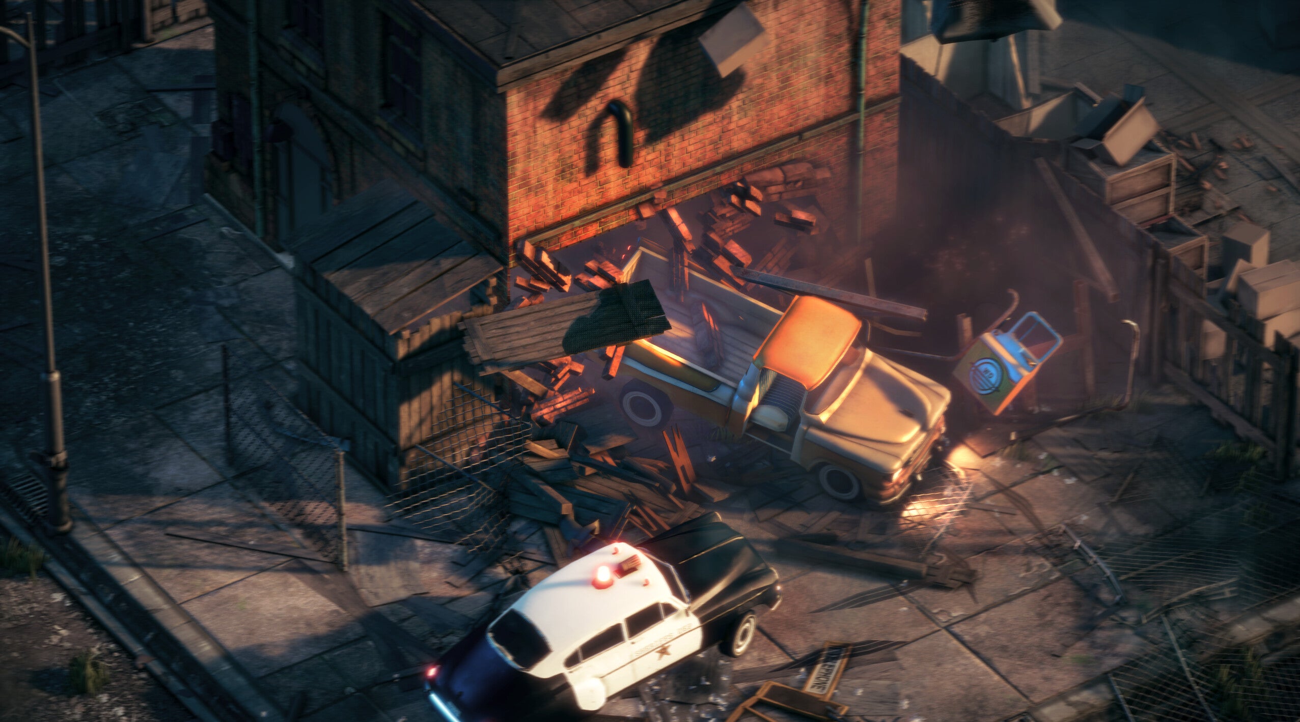 Deeply destructive driving game Deliver At All Costs will see you smashing 1950s America to pieces