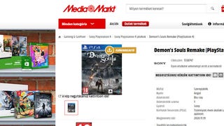 Remake Demon's Souls na PS4 w ofercie węgierskiego Media Markt