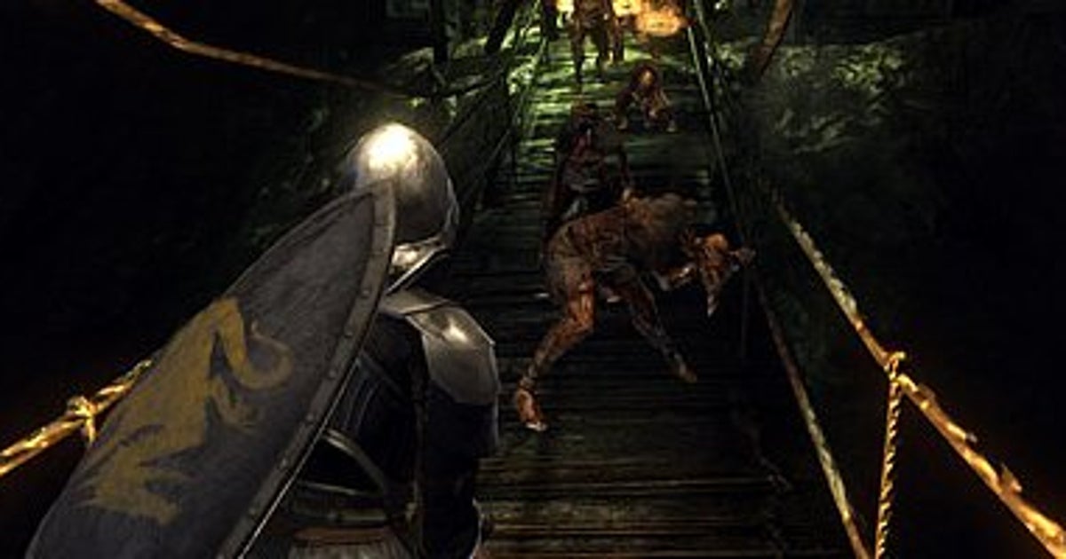 Demon's Souls screens show off a fiery bee creature | VG247