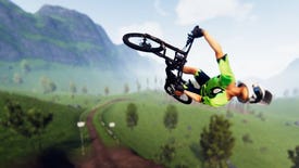 Mountain biker Descenders is out in early access