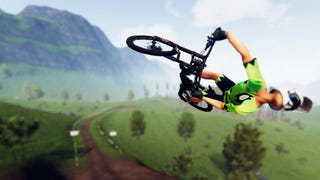 Mountain biker Descenders is out in early access