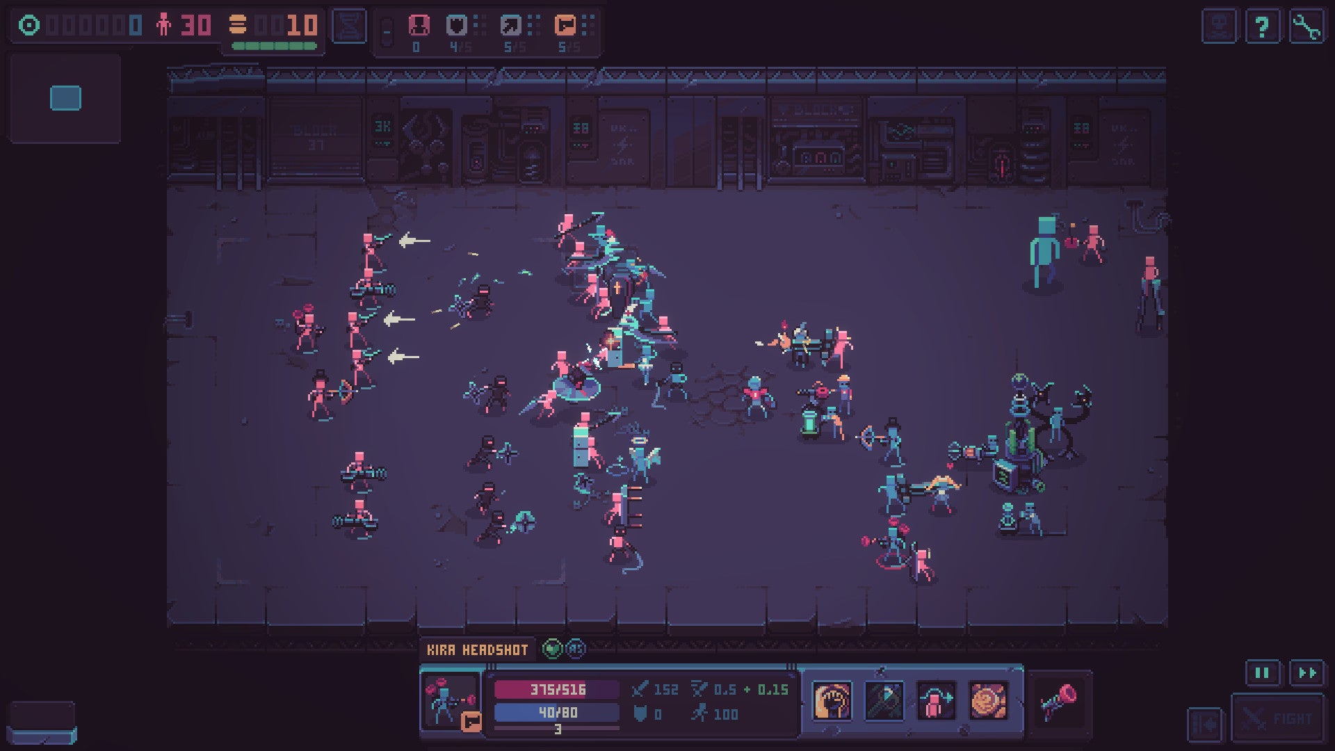 A screenshot from Despot&rsquo;s Game showing two armies fighting.