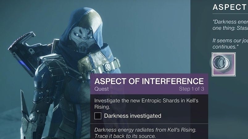 Destiny 2 Aspect of Interference quest steps: How to unlock Diamond ...