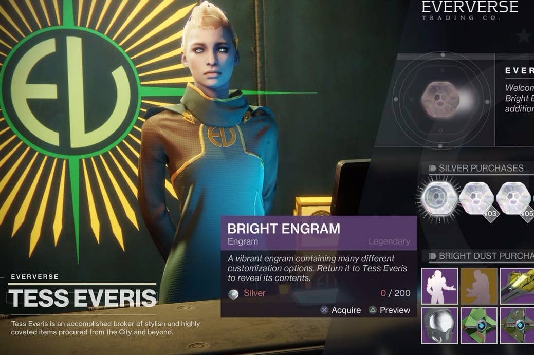 Destiny 2 Bright Dust, Armour Ornaments and Bright Engrams explained | Eurogamer.net destiny-2-bright-dust-armour-ornaments-and-bright-engrams-explained-eurogamer-net