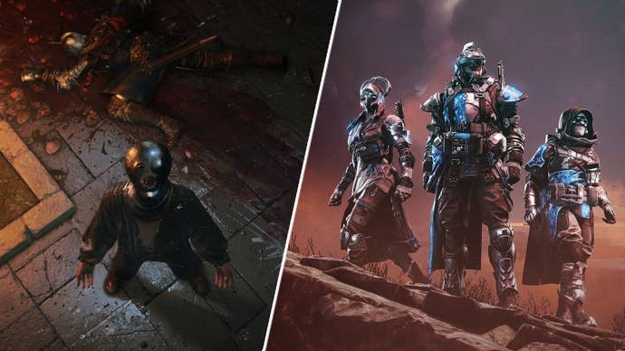 Some characters from Destiny 2’s Final Shape alongside The Tarnished.