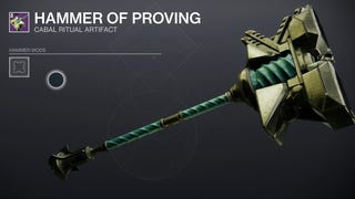 Destiny 2 Hammer of Proving explained: Hammer charges, Tribute Chests and how to equip the Hammer explained