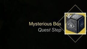 Destiny 2 Mysterious Box quest steps and lock locations to get Izanagi's Burden