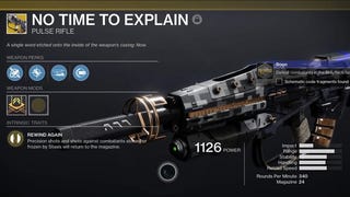 Destiny 2: Beyond Light – How to get the No Time to Explain Exotic Pulse Rifle and complete the Catalyst
