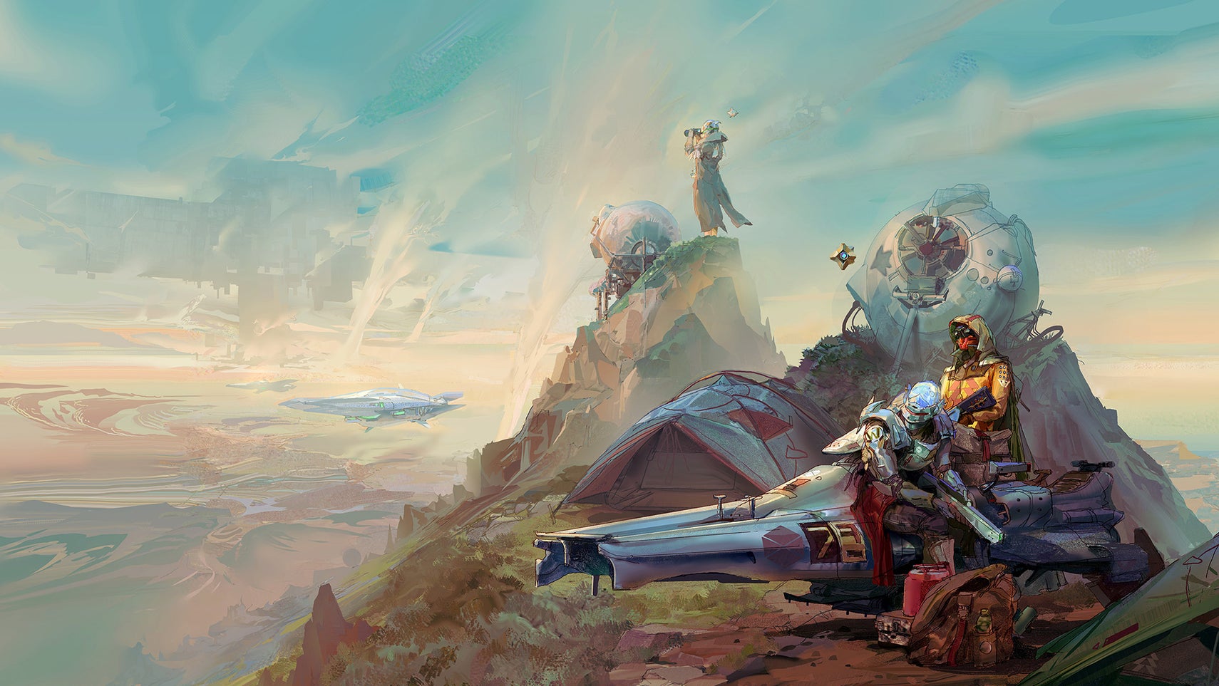 Concept art for Destiny 2's Codename: Frontiers. - 1