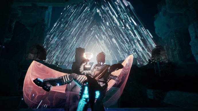 Toasting victory in the Vault of Glass.