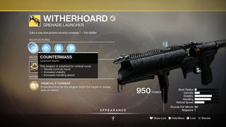 Destiny 2: Season of Arrivals -?How to get the Witherhoard?Exotic Grenade Launcher