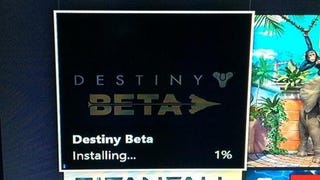 Destiny beta now available to download on Xbox One