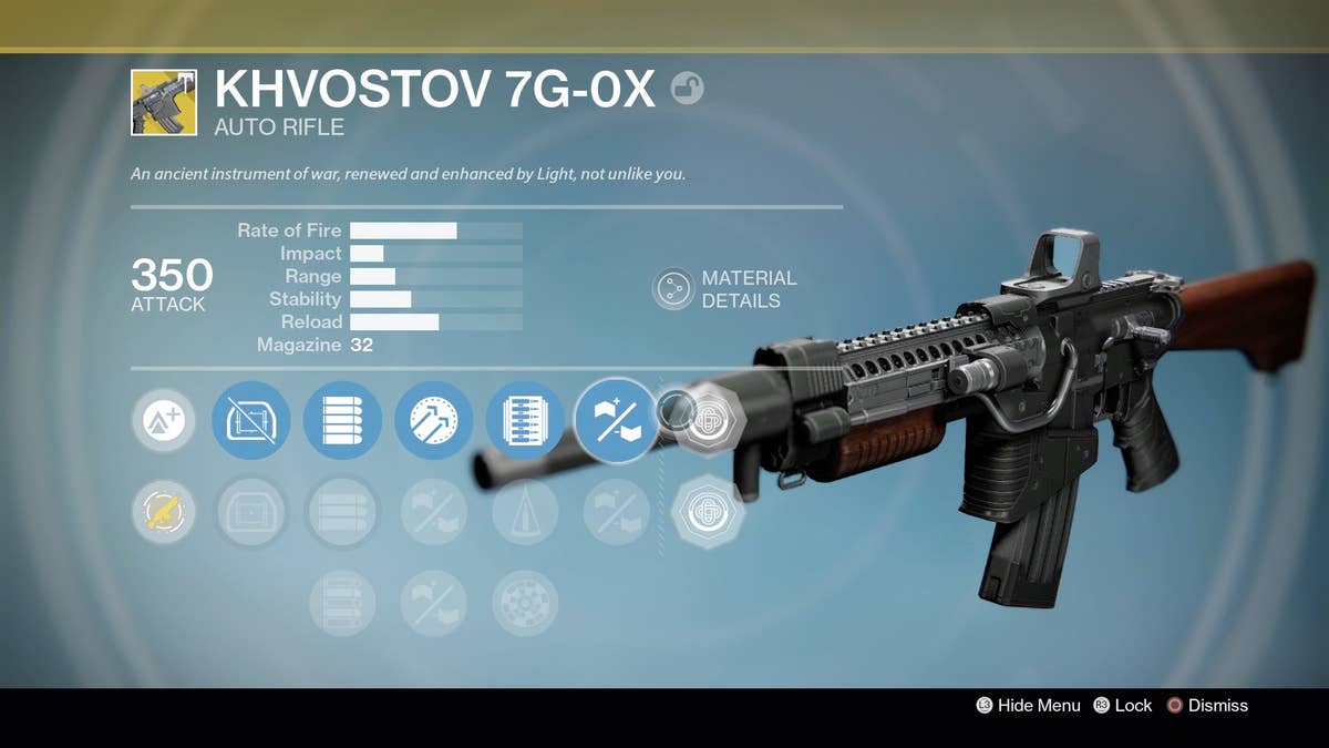 Destiny Khvostov Quest - schematic location, 7G-OX weapon parts