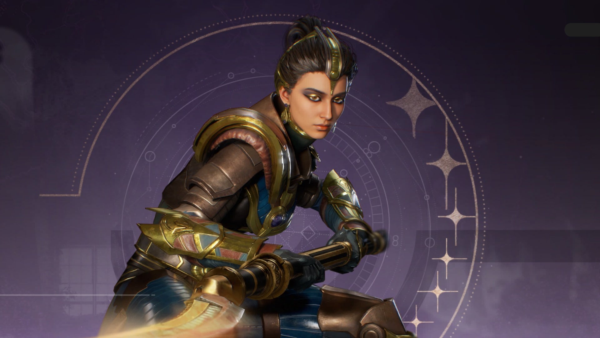 The Solar offense character, Finnala, in Destiny Rising. - 1