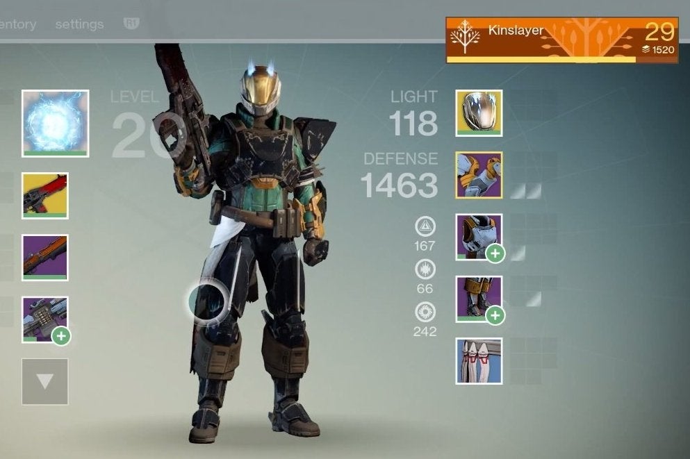El máximo nivel en Destiny será de 20, pero se podrá subir más ...