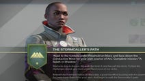 Destiny: The Taken King - Stormcaller quest - The Stormcaller's Path