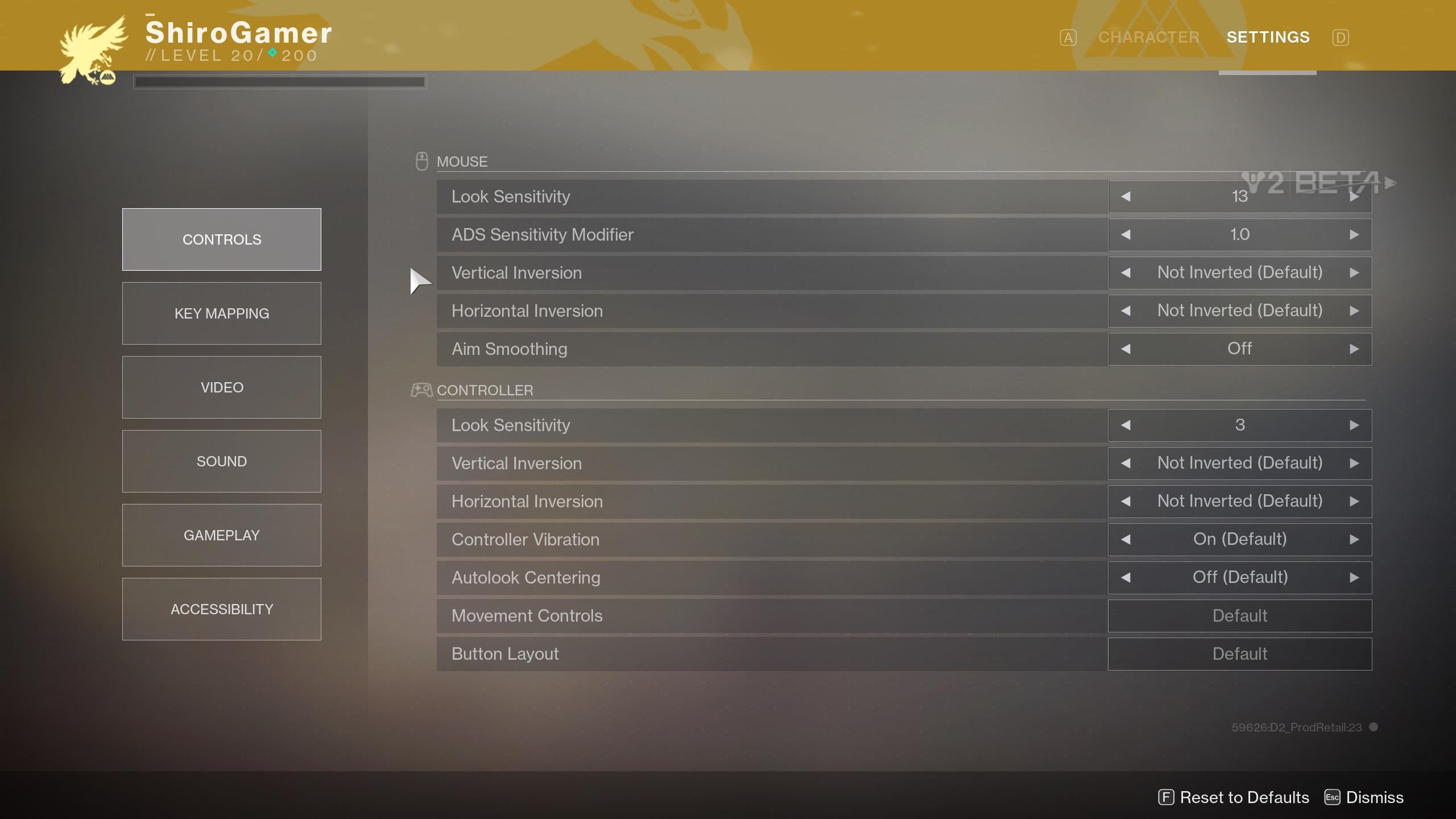 The Destiny 2 PC beta has an impressive settings menu - see the full ...