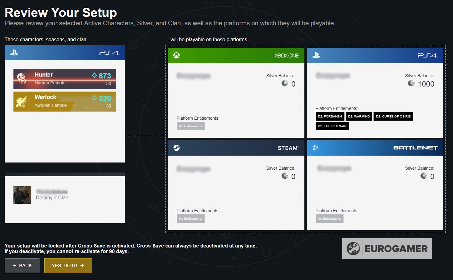 Destiny 2 Cross Save Explained: How To Set Up Cross Saves And Supported ...