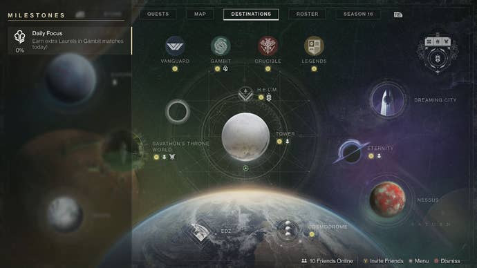 Destiny 2 Guardian Games 2022 - Daily Focused Playlist