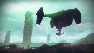 You can shoot down Cabal ships in the Destiny 2 beta, although it is a big old waste of your time and super