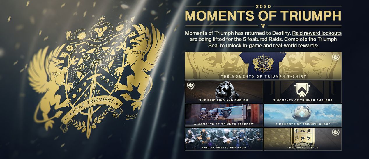 Destiny 2 Moments of Triumph 2023 challenges list and rewards