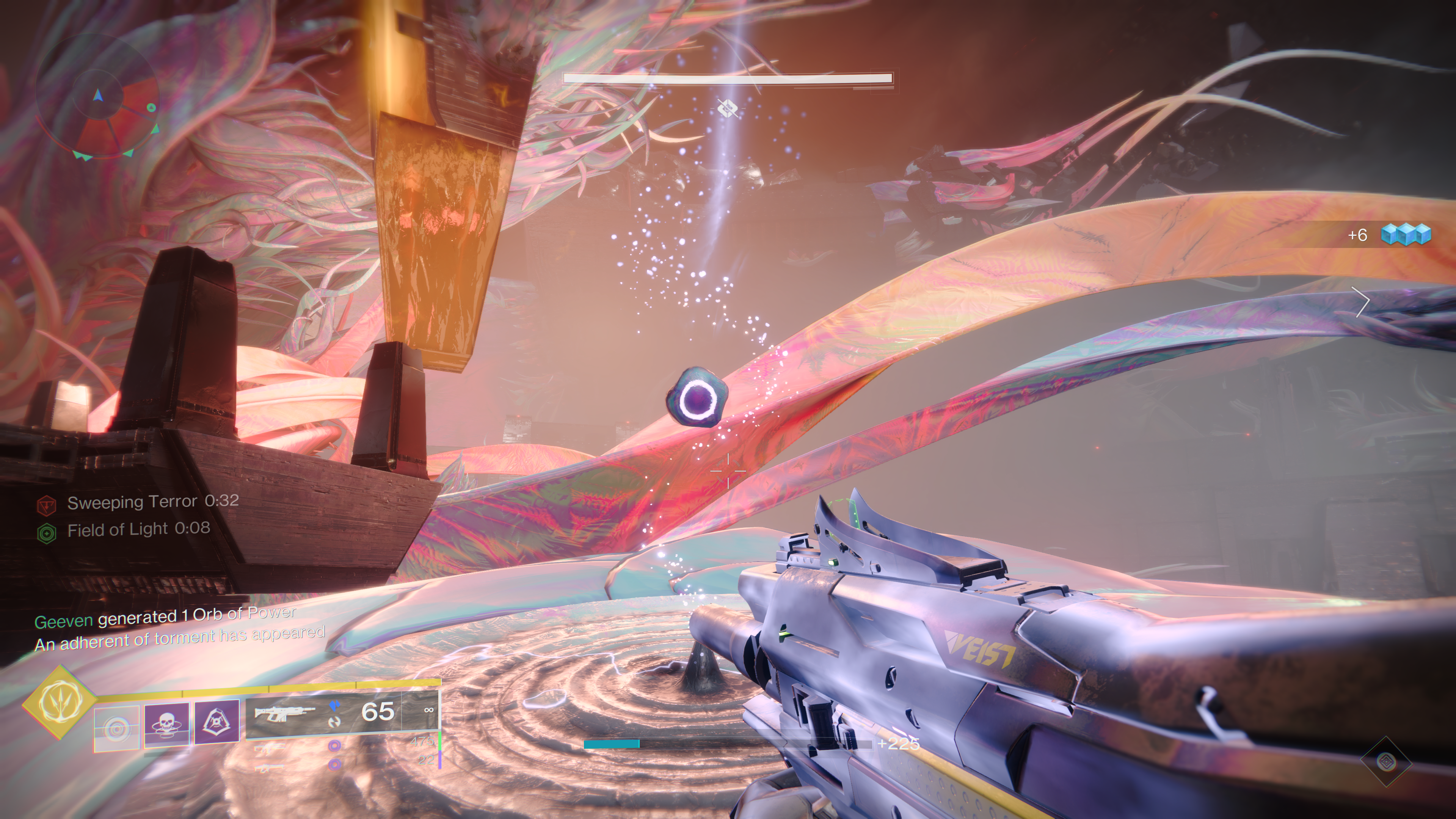 How to complete the Cataclysm portion of Root of Nightmares, with Field of Light and Sweeping