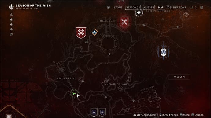 destiny 2 where is archie moon 1 map